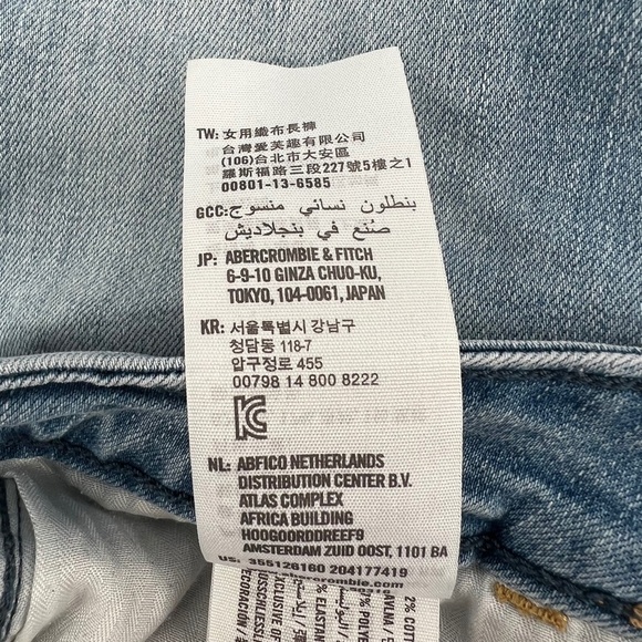 Hollister Super Skinny Distressed Jeans Size 0 Short (24 x 29) Women’s - Picture 5 of 8